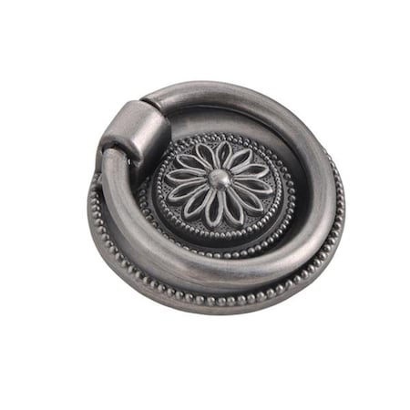 Camp Usa Medici 1.62 in. Pewter Ring Cabinet Pull CA701156